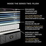 Beautyrest Black Series Two 15.25" Plush Queen Mattress