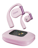Cleer ARC 3 Open Ear Headphones - Dolby Audio, Snapdragon Sound True Wireless Earbuds, 50Hr Battery, Pink Cleer
