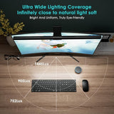 Quntis Monitor Light Bar PRO+ with Remote Control, Fit for Curved/Flat Monitor