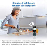 5 Extended Range 5 Handset Cordless Phone for Home with Call Blocking, Connect to Cell Bluetooth, Silver & Black VTech