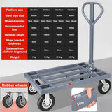 Scpantkend Heavy Duty Home Removal Push Cart Dolly for Delivery