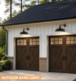 Evkcevla 21" Large Outdoor Barn Light, Black Gooseneck Exterior Wall Light, Farmhouse Outdoor Wall Light Fixture for Garage, Porch, Patio and Barn