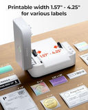 Bluetooth Thermal Label Printer RW403B, Wireless 4x6 Shipping Label Printer for Small Business