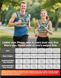 BAGAIL Adjustable Weighted Vest for Women 4-10lb, Comfortable U-Neck Rucking Vest with 6 Removable Weights, Storage Pocket