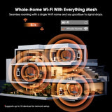 WAVLINK BE5100 WiFi 7 Router, 2026 Dual Band Gaming Router with 4096-QAM Tech, 5dBi High-Gain Antennas, Support Mesh/AP/Repeater Mode, MLO & Multi-RU, Guest WiFi, OFDMA, MU-MIMO, QoS, IPv6, VPN