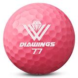 Diawings Max Distance Golf Balls | Distance for Lower Swing Speed Players | 36 Ball Package | DIAWINGS W