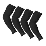 S A Soul of Adventure Compression Arm Sleeves for Men and Women - UPF 30+ Sun Protection, Moisture Wicking, 4-Way Stretch Arm Sleeves for Work & Sports (American Flag, 2 Pack)