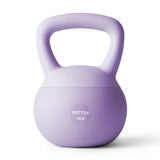 YOTTOY Soft Kettlebell,Kettlebell Anti-Slip Grip Weight for Home Workouts, Kettlebells Set Strength and Safety Guaranteed (Purple, 15 LB)