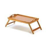 NRFJFOP Foldable Wood Bed Tray Breakfast the Laptop Desk Simple