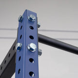 Titan Fitness T-3 Series Blue Short Power Rack, 36in Depth, 1,100 LB Capacity Cage for Weightlifting and Strength Training