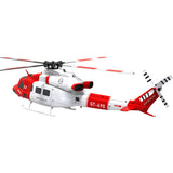 MechPuConToy GPS RC Helicopters for Adults, E2 UH-1Y 1/35 Scale 2.4G 6CH Remote Control Simulation 3D Stunt Helicopter Model with Lidar Positioning, Military RC Aircraft Outdoor