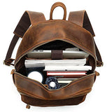 Handmade Casual Men's Backpack Retro Backpack College Travel Bag Large Bag