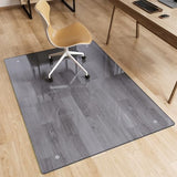 Glass Chair Mat 36" x 55" Heavy Duty Tempered Glass Office Chair Mat