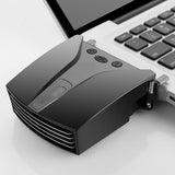UMKLSW Computer Laptop Cooler Cooling Pad Fan Notebook Temperature Display Rapid Heatsink