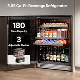 Ca'Lefort 24" Beverage Refrigerator - 180 Cans UnderCounter Beverage Cooler