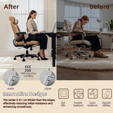Office Chair Mat for Carpet: 36" x 48" Plastic Heavy Duty Computer Desk Mats- Clear Rug Pad for Rolling Chairs