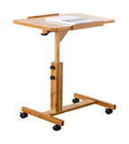 NIUDHEUS Bamboo Height Adjustable Mobile Lap Desk