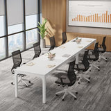 Tribesigns 6.5ft Conference Room Table, 78.74" W x 27.56" D Large Office Meeting Table