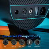 Computer Speakers, littoak Bluetooth PC Speakers, AC Powered Gaming Speaker with 3 EQ Modes