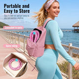 SOHIDAS Soft Hula Hoop for Adults 3.3lb Weighted Hula Hoops for Women Weight Loss Pilates Equipment Infinity Hoop Soft Spring Weighted Hoop