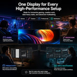 Deco Gear OLED 49 Inch Curved Monitor, 5K2K 5120×1440 Ultrawide Dual QHD