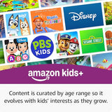 Fire 7 Kids tablet (newest model) ages 3-7. Top-selling 7" kids tablet on Amazon.