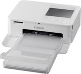 Canon Selphy CP1500 Photo Printer Bundle (White) with KP-108 Paper (108 Sheets) 3 Color Ink Cartridges & Tudak Cleaning Cloth – Wireless