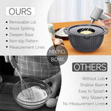 4-1 Colander with Lid Set - Rotatable Strainer With Bowl(Patented), Pasta Strainer with New Upgraded Graters, Strainer And Colanders, Fruit Cleaner, Veggie Wash, Apartment Kitchen Gadgets - Grey