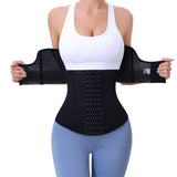 Waist Cincher for Women Corset Shapewear Mesh Sports Tummy Control Body Workout Girdle Waist Trainer Shaper (Black, X-Small)