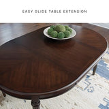 Signature Design by Ashley Lavinton Classic Dining Extension Table, Dark Brown