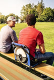 GCI Outdoor BleacherBack Lumbar Stadium Chair With Padded Backrest