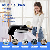 1800W Steam Press with 5 Fabric Settings Language Conversion and Voice Prompts, Iron Press with Spray Bottle and Press Pad for Home Business