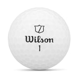 WILSON 2024 Staff Model Golf Ball - 12 Balls, White WILSON