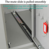 700-Key Wall-Mounted Key Cabinet Adjustable Combination Lock Box
