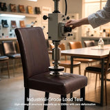 CHUN YI Dining Chairs Set of 8, Faux Leather Dining Room Chairs