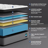 BedStory Medium Firm King Mattress 14 Inch