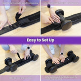 Hip Thrust Belt, Balency Hip Thrust Belt for Dumbbells Heavy, Booty Belt for Hip Thrust, Slip-Resistant Padding Hip Thrust Belt, Black