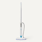 Amazon Basics Steam Mop for All Sealed Hard Floors, Heats Up in 30 Seconds, Chemical-Free Cleaning, 3 Washable Pads, 20-Foot Cord, White