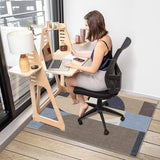 Chair Mat for Hardwood Floor,48"*36" Under Desk Mat for Home Office Leisure Time