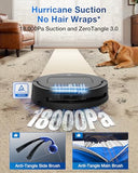 ECOVACS DEEBOT T80 Omni Robot Vacuum and Mop, Instant Self-Cleaning OZMO Roller Mop, TruEdge Deep Cleaning, AI Navigation, 18,000Pa Suction and ZeroTangle 3.0 for Pets and Carpets