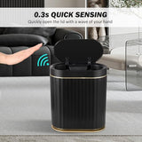 Trash Can with Lid 2 Gallon Sensor Trash Bin, Automatic Narrow Garbage Can