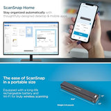 ScanSnap iX100 Wireless Mobile Portable Scanner for Mac or PC