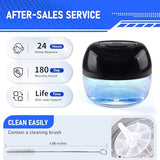 ap airpleasure Purifier Air Washer, Air Fresher Aroma Diffuser for Home, Office, Air Purifier with Night Light (Black)