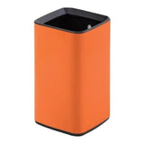Trash Bin Kitchen 3.1 Gallon Square Garbage Can, Open Top Metal Design with Removable Liner for Office, Living Room, Hotel and Commercial Use