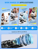 Microscopes for Adults WF10x and WF25x eyepieces Compound Microscope with Microscope Slides