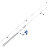 KastKing Centron Lite Spinning Fishing Reel Combo 7'6" MH 4000 Reel White