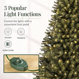Best Choice Products 12ft Artificial Christmas Tree with LED Twinkling Lights