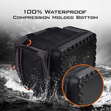 KastKing Fishing Gear & Tackle Bags - Saltwater Resistant Fishing Bags - Fishing Tackle Storage Bags,Medium-Hoss(Without Trays,15x11x10.25 Inches),Orange