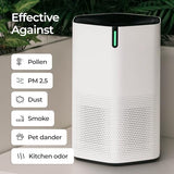SonoHealth AirPro Purifier for Home and Bedroom | HEPA 14 Filter | Ultra-Quiet Air Cleaner | Activated Carbon Filter and Essential Oil Diffuser - 1 Pack