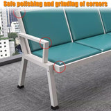 Waiting Room Bench Set, Waiting Room Chairs with Arms and Backrests, Office Guest Reception Chairs